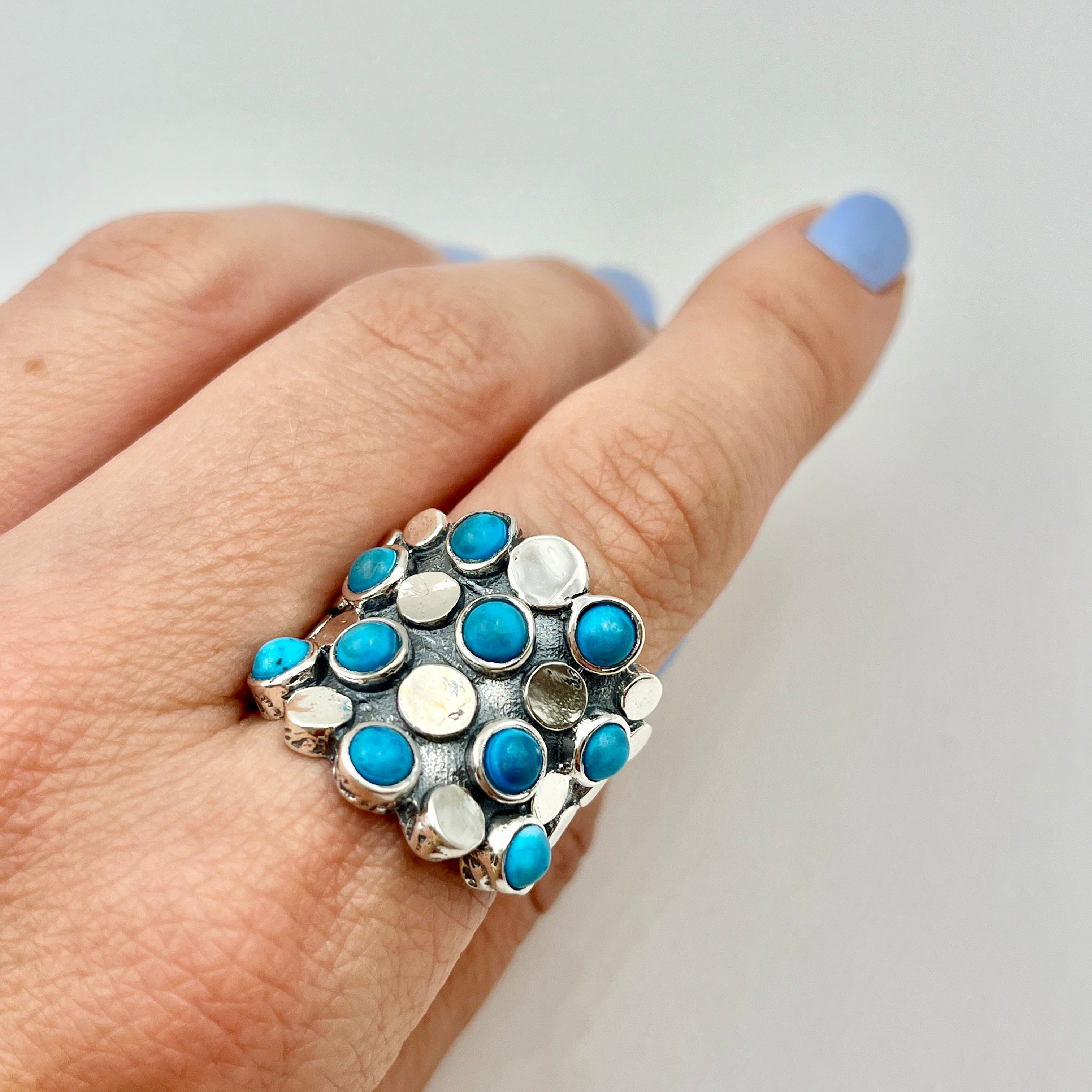 Turquoise Chunky Ring